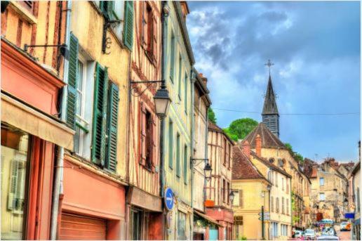 Le Gite Entre Val Et Rose Provins Buitenkant foto